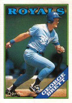 1988 O-Pee-Chee Baseball Cards 312     George Brett